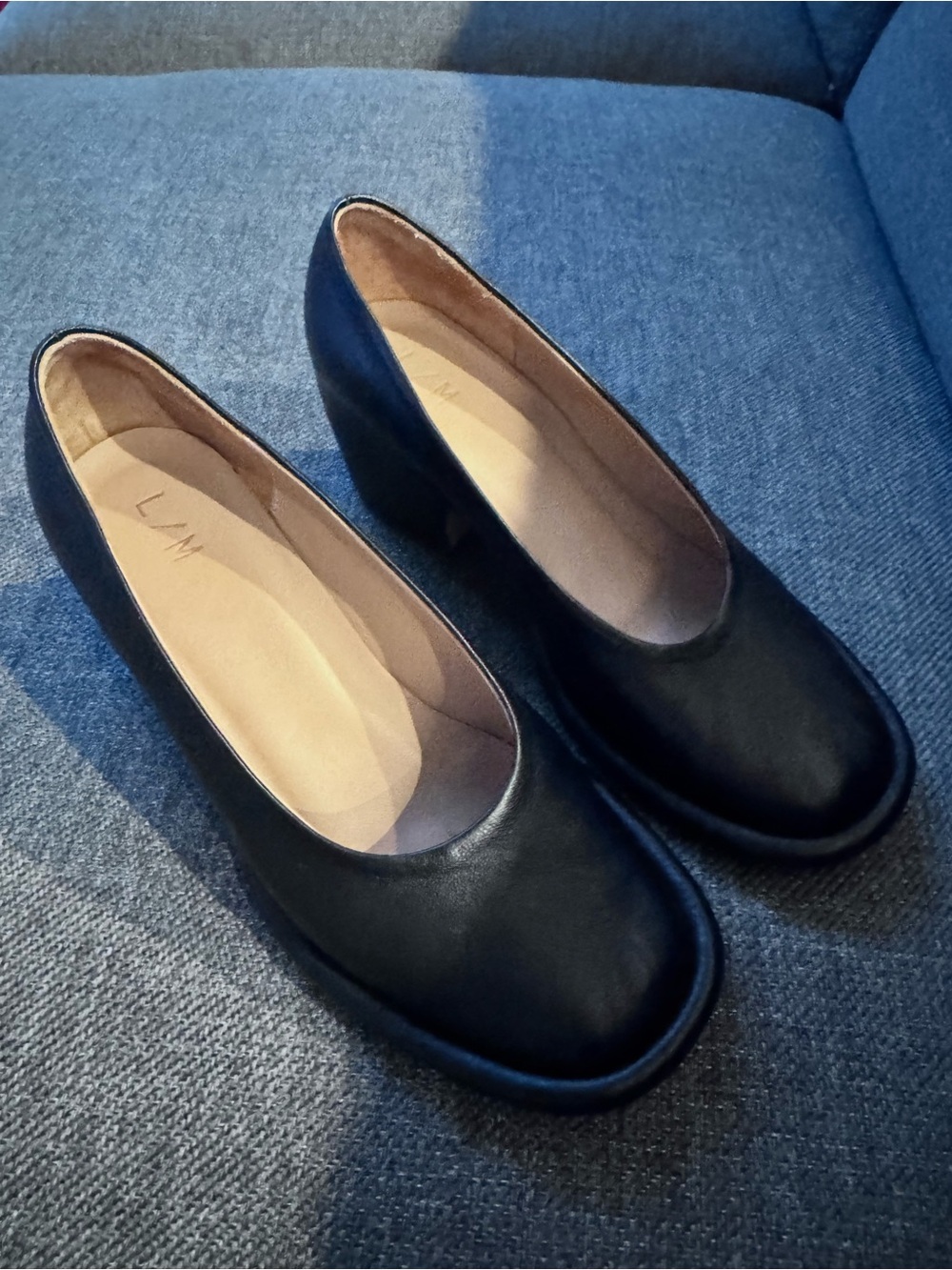 Lauren Manoogian Black Women's Arch Pump sz 38